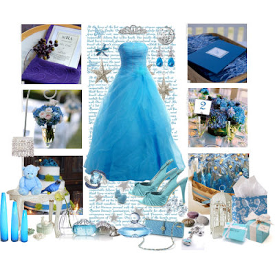 Blue Wedding Gowns on This Season S Wedding Filled With Something Blue   Dreamers Into Doers