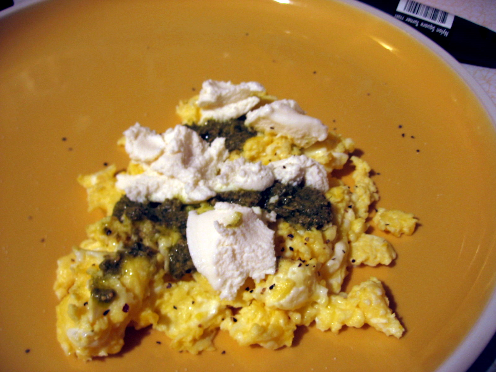 Slice of Southern Italian Scrambled Eggs