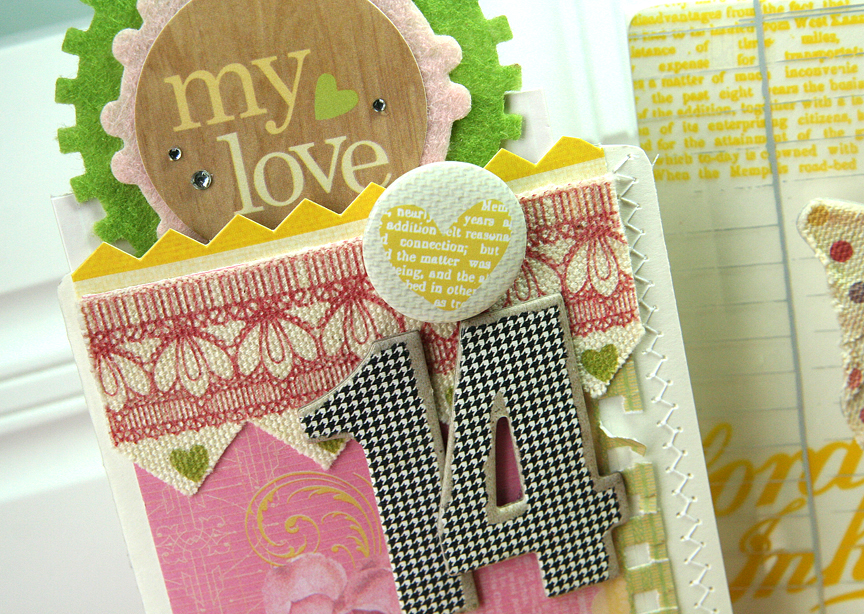 Homespun with Heart techniques using canvas borders, and more...