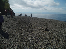 Shore of Lake Baikal