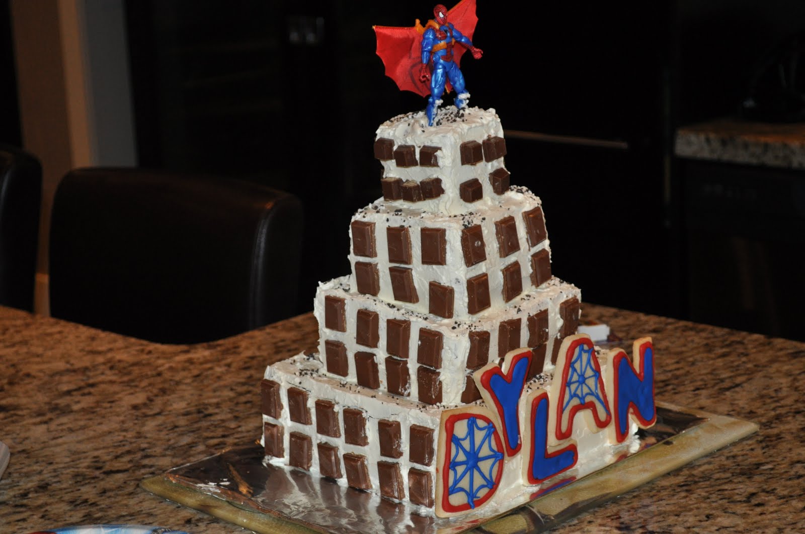 tease-spoon of sugar: Spiderman Birthday Cake and a Birthday Party
