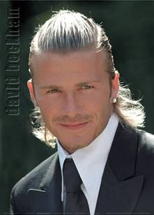 Cut Hairstyle David Beckham Long Ponytail Hairstyles