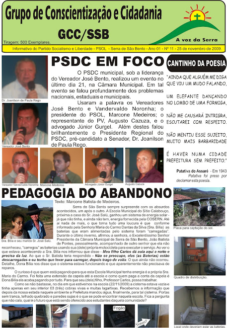 Edição n° 11 - página 1