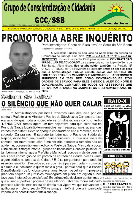 Edição n° 14 - página 1