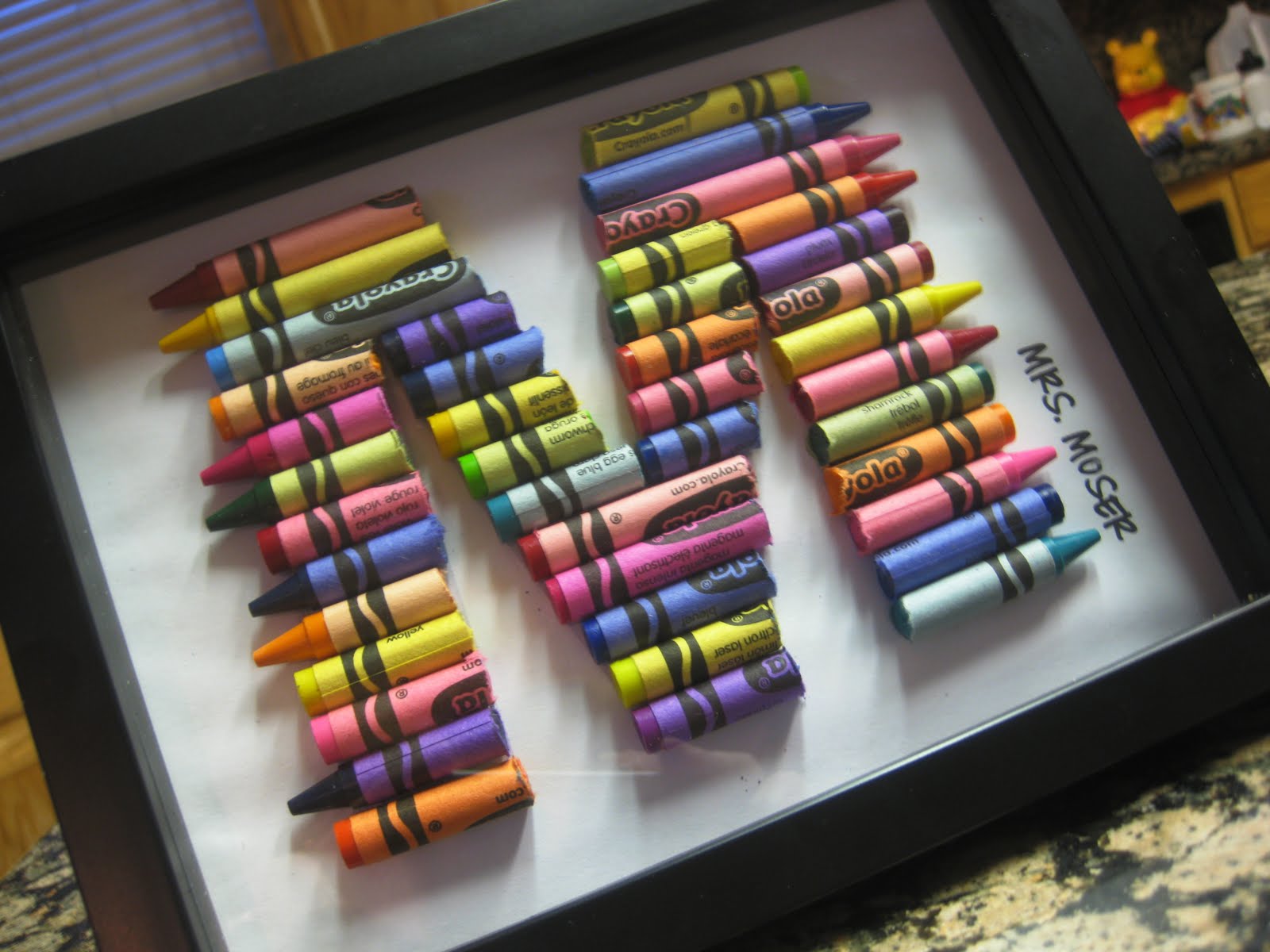 Crayon Teacher Gift
