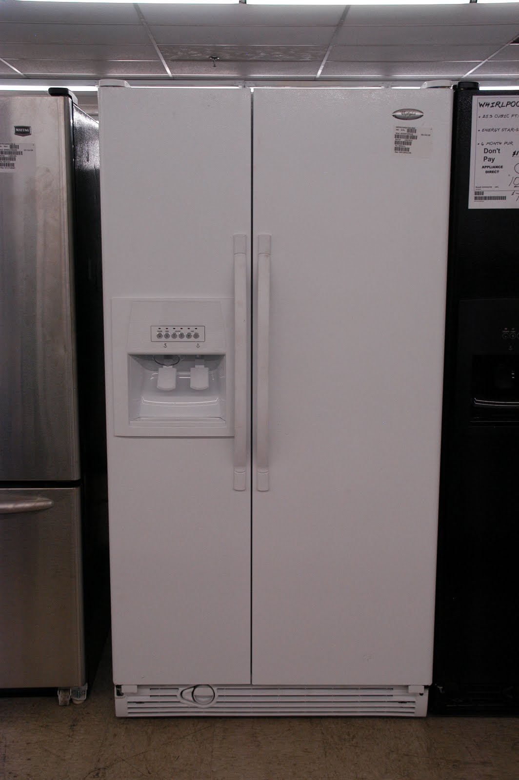 Appliance Direct Video Blog Whirlpool White Side By Side Refrigerator