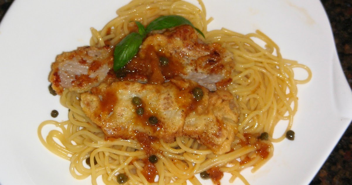 Stirring the Pot Veal Piccata with Lemon, Capers, and ParsleyButter
