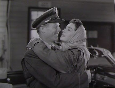 Marie Wilson & cadets film Never Wave at a WAC crp-07377 1953 Rosalind Russell 