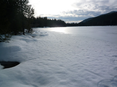 Trillium Lake Snowshoe Trail Head
