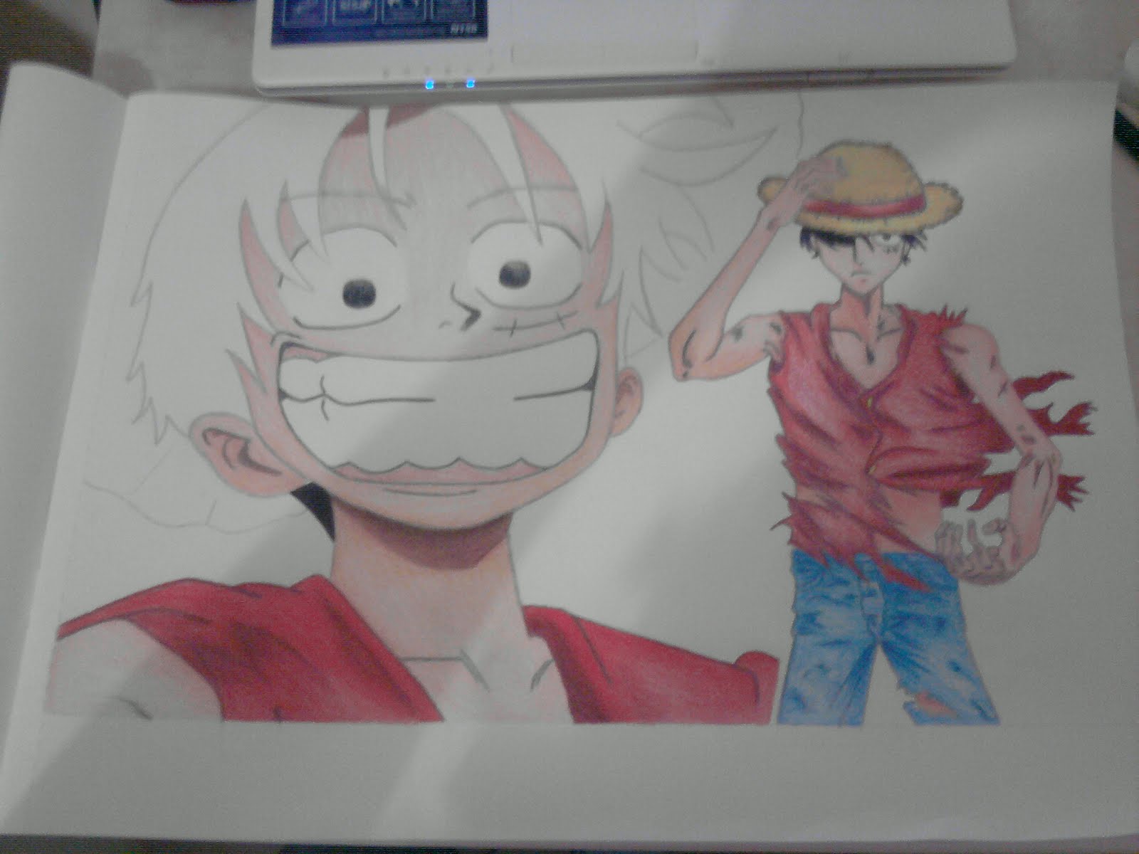 Mi dubujo de Luffy (One piece) Mi dubujo de Luffy (One piece)
