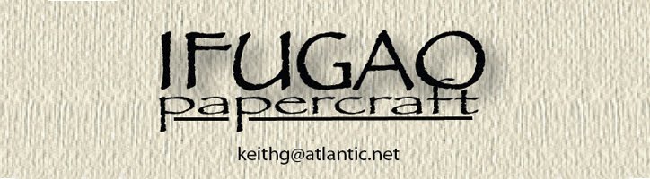 Ifugao Papercraft