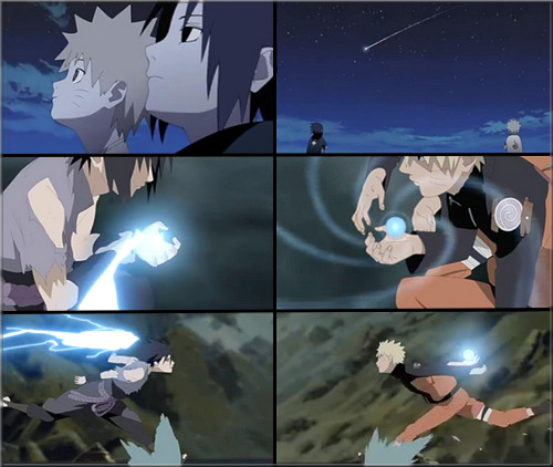 la Pelea final [SPOILER] Naruto+vs+Sasuke