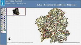 MAPAS DE LOS TECORES DE GALICIA:
