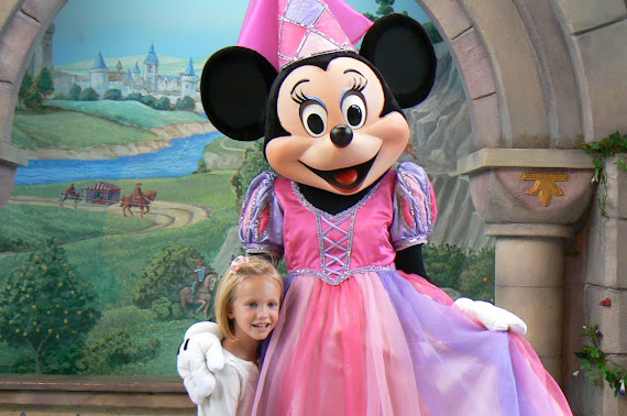 Cambree and Princess Minnie Mouse