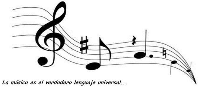 La música es el verdadero lenguaje universal.