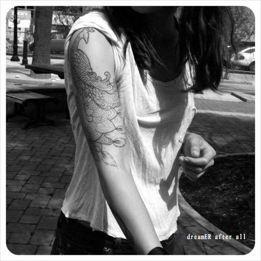 Hayes Valley Kid: The Girl With The Peacock Tattoo Hayes Valley Kid: The Girl With The Peacock Tattoo