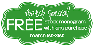 march special free monogram with purchase