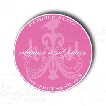 Brittany Orchid design on weddingwirecom