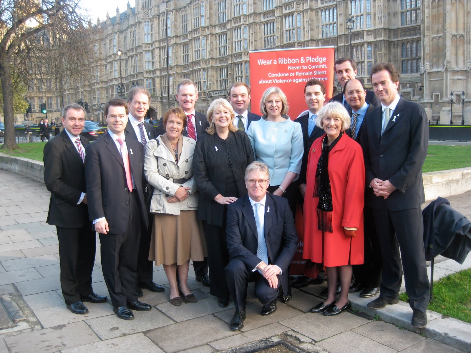 white ribbon campaign uk mps unite in support of white ribbon day
