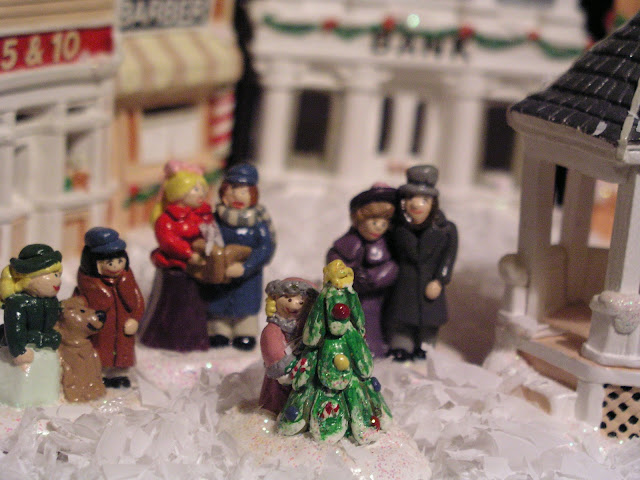Holidays at the Harris Home: Christmas Village Display