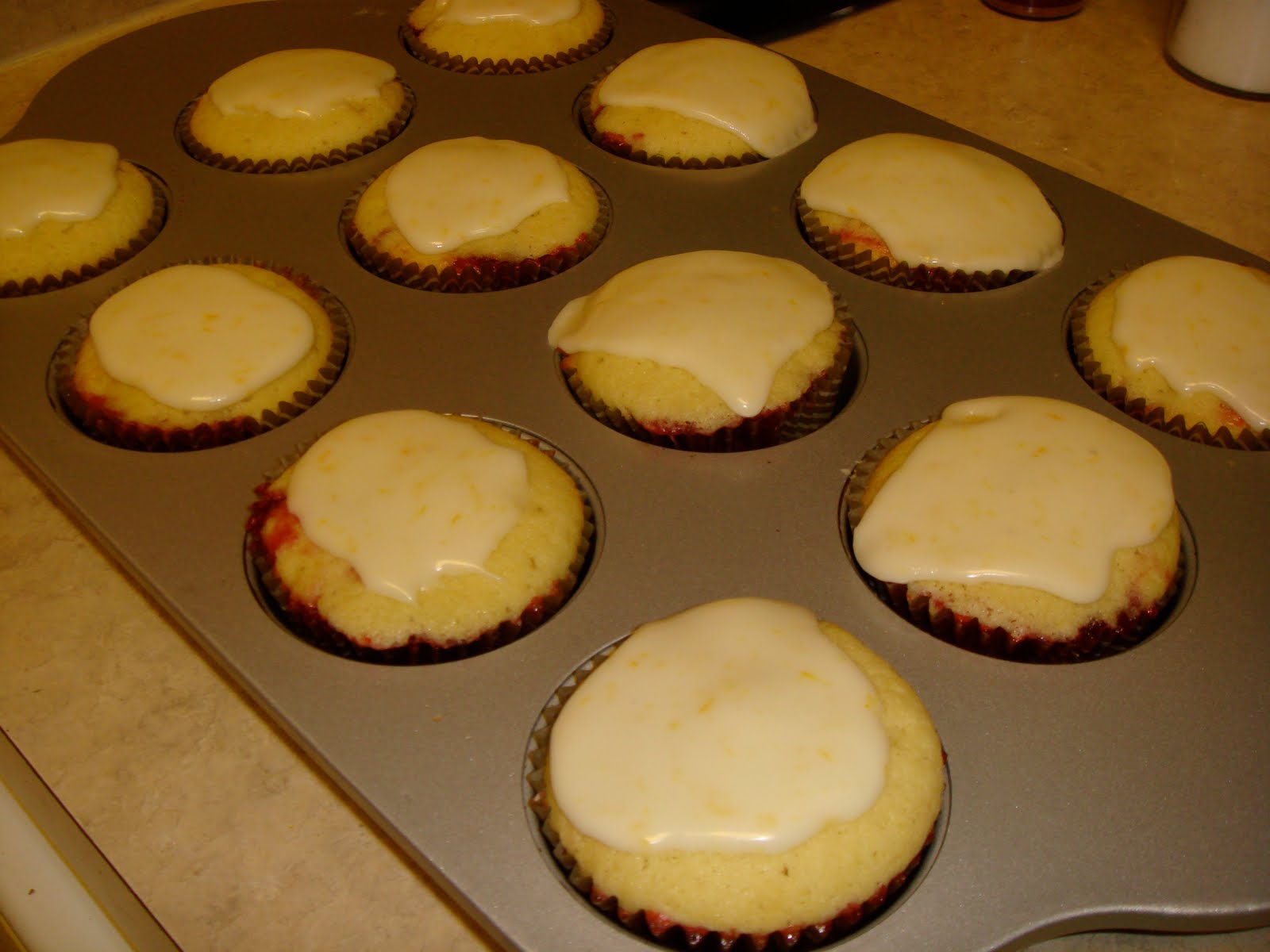 Cupcake or death Martha Challenge 30 Strawberry Jam Tea Cakes