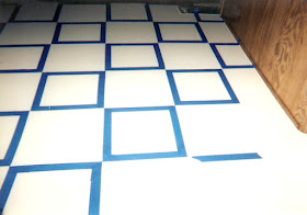 The Old House In Texas How To Paint Vinyl Floors