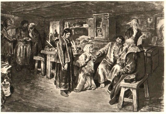 Русская свадьба художник Русская свадьба художник