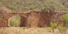 Outer wall at Ex Hacienda San Jose de Gracias