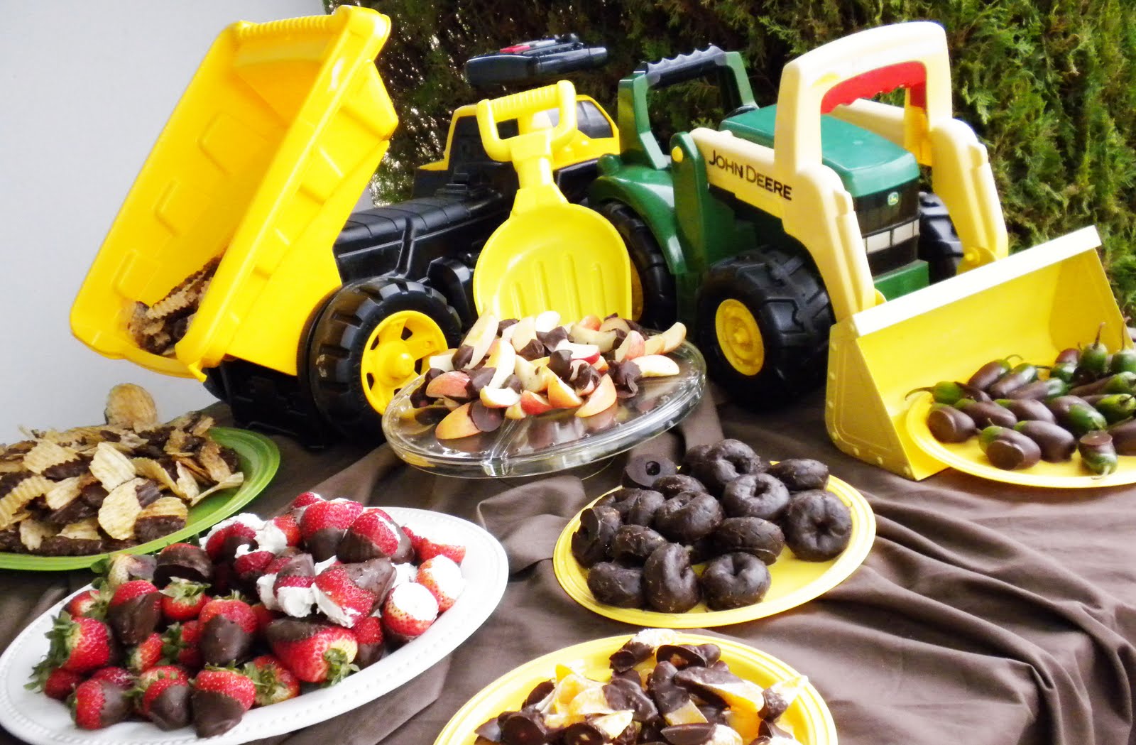 AlchemyJunk John Deere Themed Baby Shower