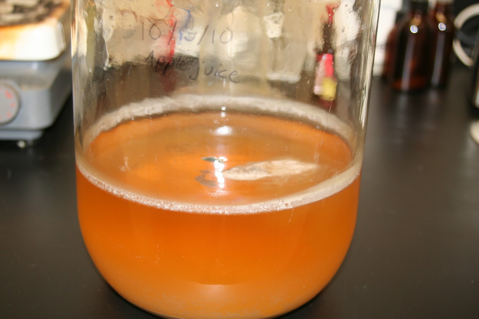 Practical Biology science for everyone Cider vinegar final product