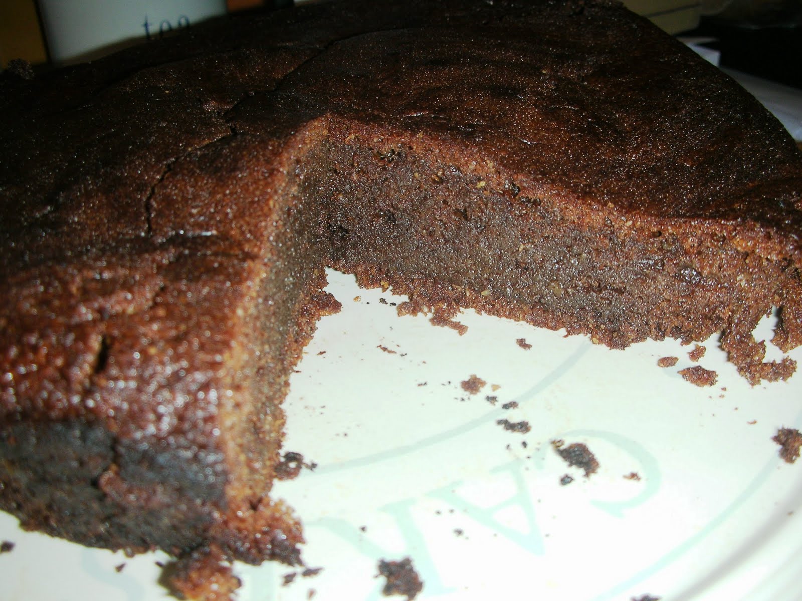 Chocolate and Almond Torte Cikolatali, Bademli Islak Kek Ozlem's