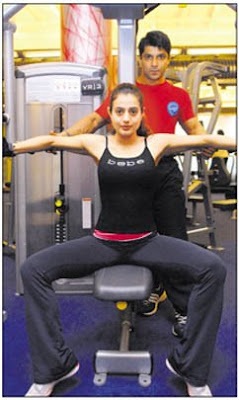  Amisha patel in Gym