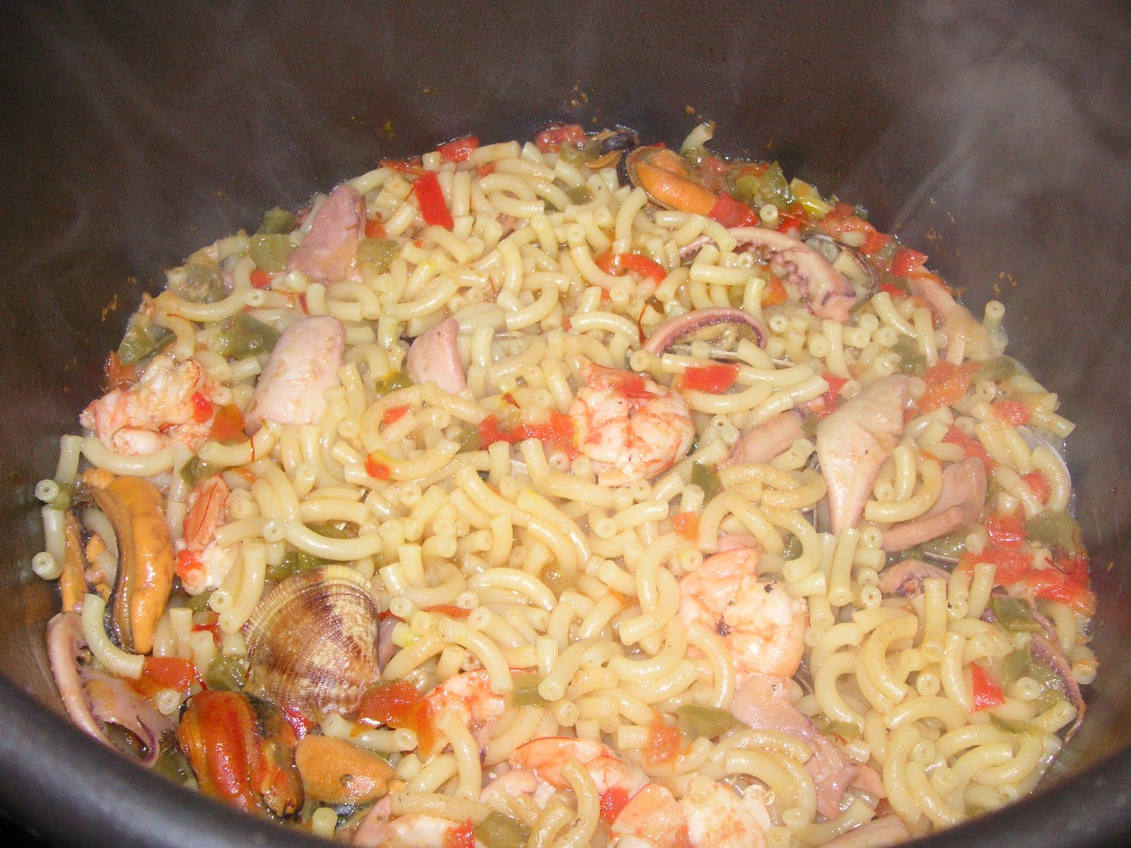 RECETAS FACILES Y RICAS: FIDEUA DE MARISCO