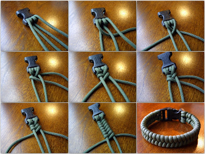 How to Make a paracord lanyard key chain.