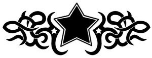 Nice Star Tattoos With Image Tattoo Designs Especially Tribal Star Tattoo Picture 4