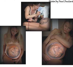 Beautiful Female Bodies And Female Body In Photography With Pregnant Art Body Painting Picture 9