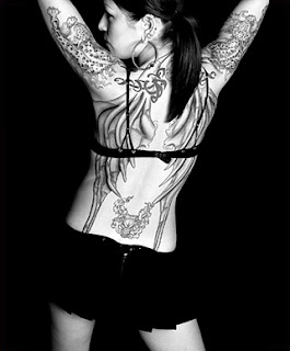 Feminine Tattoos With Image Feminine Full Backpiece Tattoo Designs Picture 6