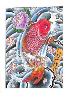Picture Japanese Tattoos Especially Japanese Koi Fish Tattoo Designs 1