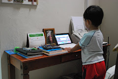 husni at mommy's workstation