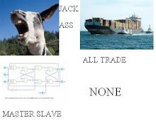 Jack ass of all trades Master Slave of none
