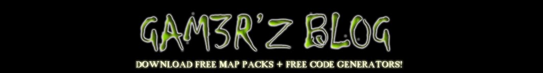 GAM3R'Z BLOG - Get Free PSN Codes + Download Free Map Packs & Many More!