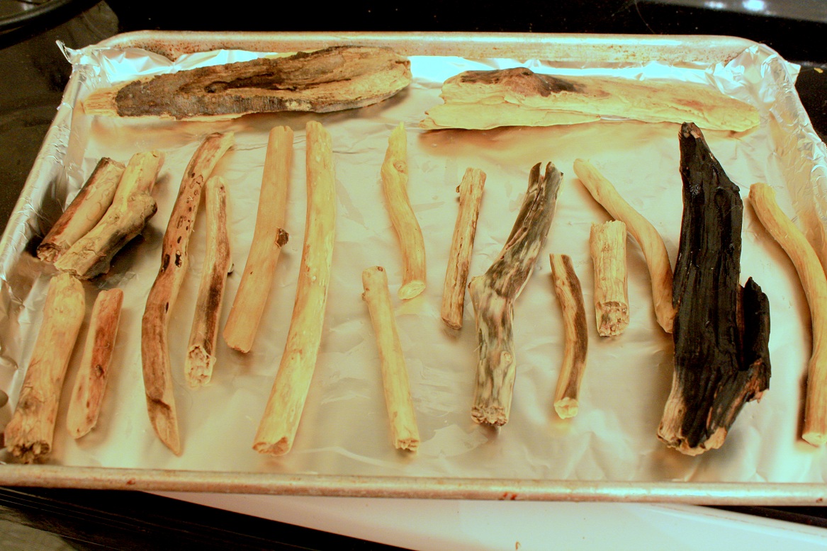 Driftwood Cleaning And Sanitizing Method