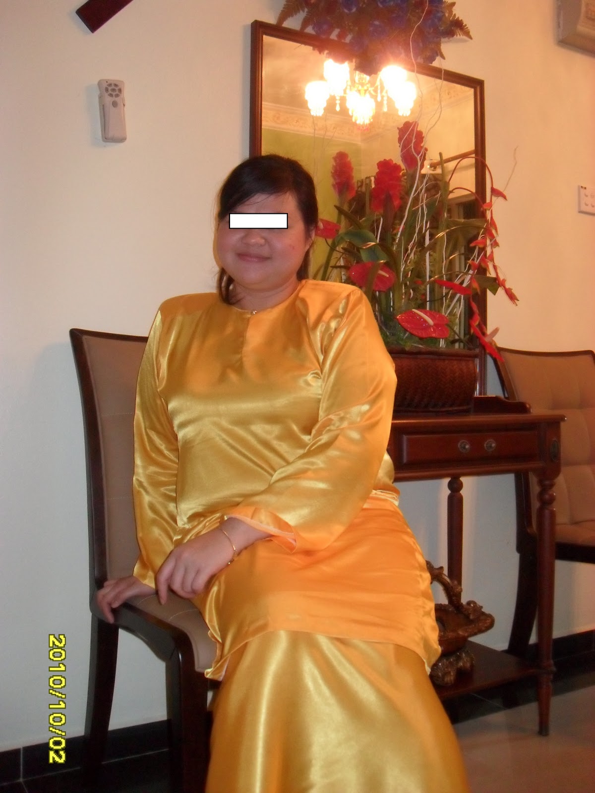Baju Kurung Satin