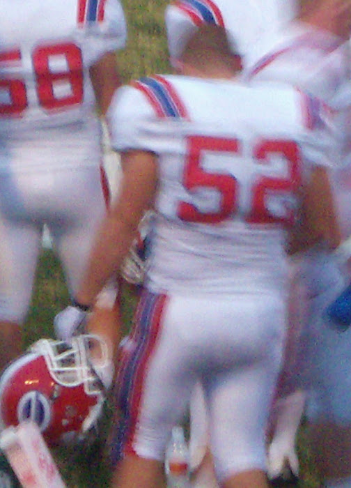 D.J. at a football Game