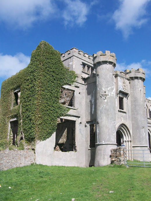 Front of Clifden Castle