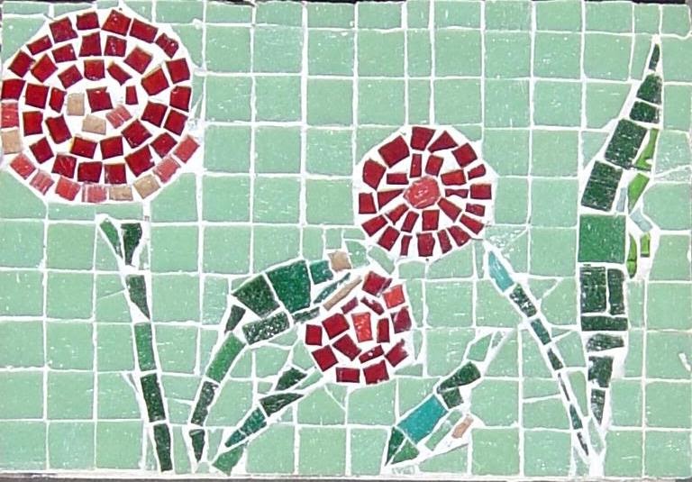 Mosaicos Venecianos: Mosaicos decorativos - florales