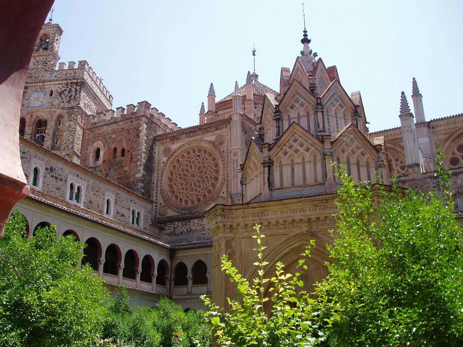 La estación de María El Real Monasterio de Santa María de Guadalupe