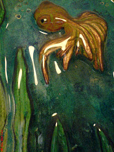 textured glass painting