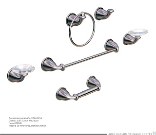 Neomorpho Design: Accesorios para baño VALENCIA