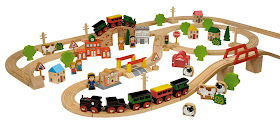 wilko wooden train
